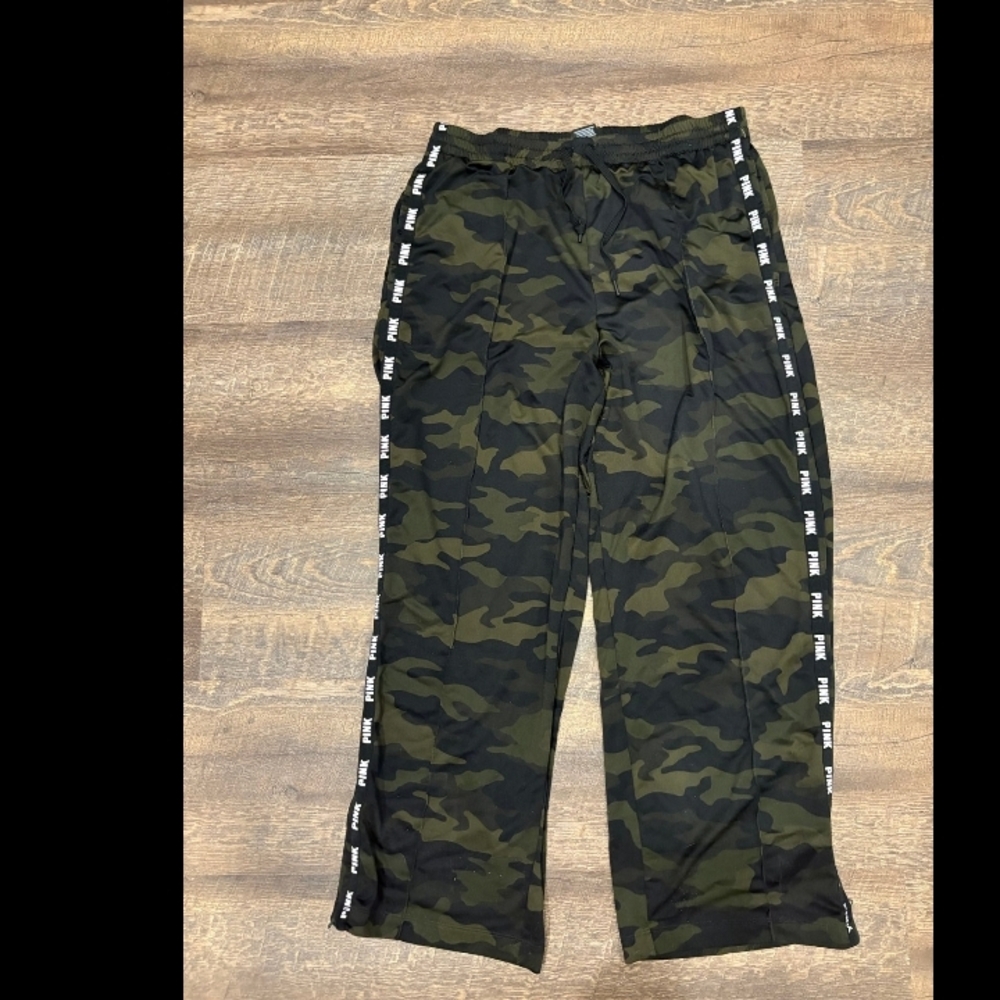 PINK Victoria's Secret Camouflage Track Pants